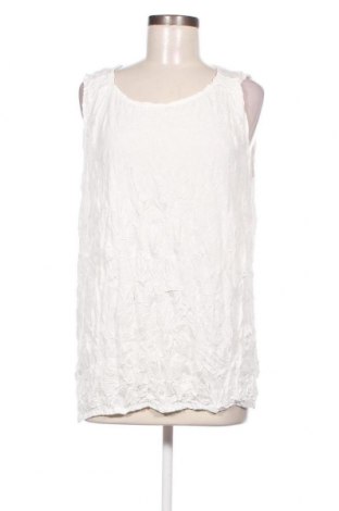 Γυναικείο αμάνικο μπλουζάκι Tom Tailor, Μέγεθος M, Χρώμα Λευκό, Τιμή 6,39 €