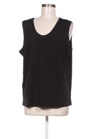 Γυναικείο αμάνικο μπλουζάκι Tom Tailor, Μέγεθος XXL, Χρώμα Μαύρο, Τιμή 7,51 €