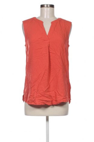 Γυναικείο αμάνικο μπλουζάκι Tom Tailor, Μέγεθος S, Χρώμα Πορτοκαλί, Τιμή 15,98 €