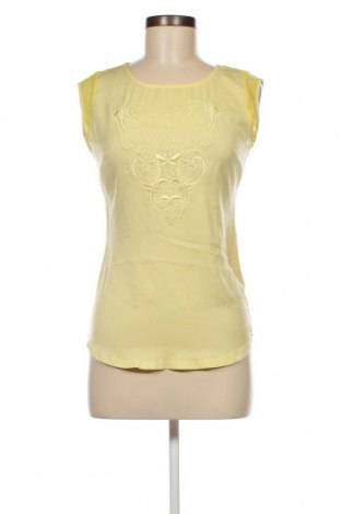 Γυναικείο αμάνικο μπλουζάκι Tory Burch, Μέγεθος L, Χρώμα Κίτρινο, Τιμή 42,97 €
