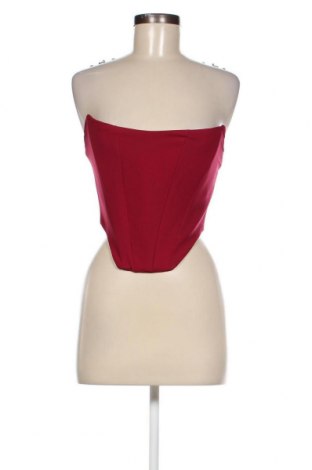 Γυναικείο αμάνικο μπλουζάκι Trendyol, Μέγεθος S, Χρώμα Κόκκινο, Τιμή 6,39 €