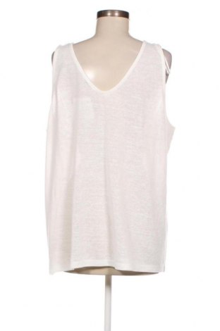 Γυναικείο αμάνικο μπλουζάκι Tu, Μέγεθος 3XL, Χρώμα Λευκό, Τιμή 8,04 €