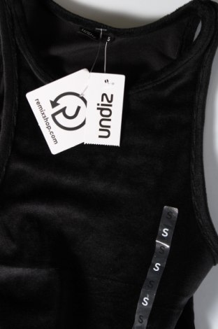 Γυναικείο αμάνικο μπλουζάκι Undiz, Μέγεθος S, Χρώμα Μαύρο, Τιμή 5,27 €