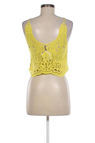 Γυναικείο αμάνικο μπλουζάκι Undiz, Μέγεθος S, Χρώμα Κίτρινο, Τιμή 5,75 €