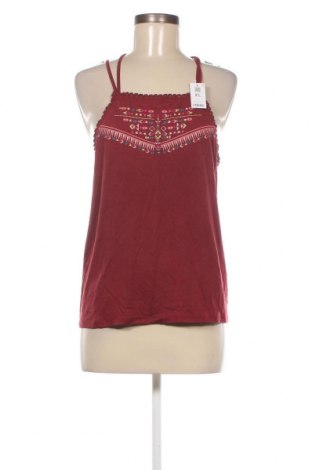 Γυναικείο αμάνικο μπλουζάκι Undiz, Μέγεθος XL, Χρώμα Κόκκινο, Τιμή 7,19 €