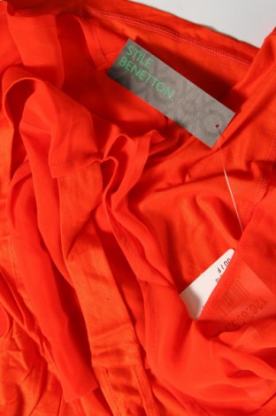 Γυναικείο αμάνικο μπλουζάκι United Colors Of Benetton, Μέγεθος S, Χρώμα Πορτοκαλί, Τιμή 3,36 €