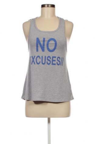 Γυναικείο αμάνικο μπλουζάκι Work Out, Μέγεθος M, Χρώμα Γκρί, Τιμή 2,10 €