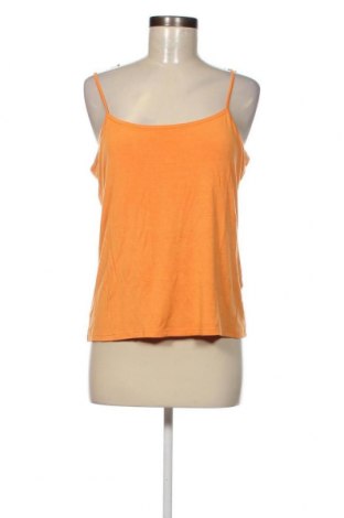 Γυναικείο αμάνικο μπλουζάκι Yessica, Μέγεθος XL, Χρώμα Πορτοκαλί, Τιμή 2,66 €