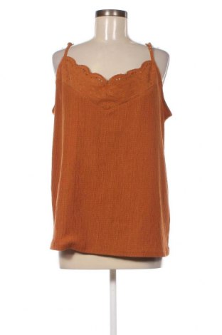 Γυναικείο αμάνικο μπλουζάκι Yessica, Μέγεθος L, Χρώμα  Μπέζ, Τιμή 6,45 €