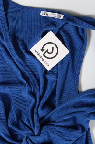 Tricou de damă Zara, Mărime S, Culoare Albastru, Preț 38,27 Lei