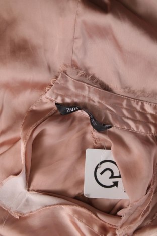 Γυναικείο αμάνικο μπλουζάκι Zara, Μέγεθος XS, Χρώμα Ρόζ , Τιμή 10,21 €
