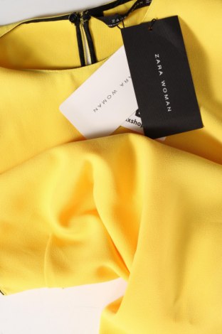 Tricou de damă Zara, Mărime S, Culoare Galben, Preț 72,71 Lei
