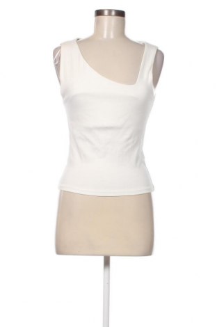 Γυναικείο αμάνικο μπλουζάκι Zara, Μέγεθος L, Χρώμα Λευκό, Τιμή 7,34 €