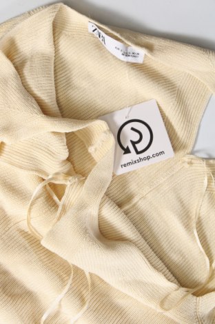 Tricou de damă Zara, Mărime S, Culoare Ecru, Preț 19,18 Lei