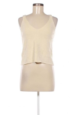 Γυναικείο αμάνικο μπλουζάκι Zara, Μέγεθος S, Χρώμα Εκρού, Τιμή 3,60 €