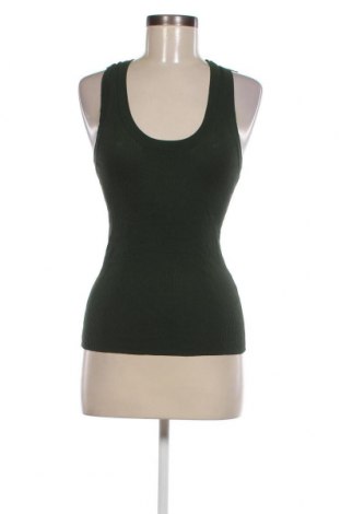 Γυναικείο αμάνικο μπλουζάκι Zara, Μέγεθος L, Χρώμα Πράσινο, Τιμή 6,80 €