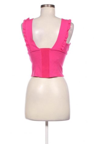 Γυναικείο αμάνικο μπλουζάκι Zara Knitwear, Μέγεθος M, Χρώμα Ρόζ , Τιμή 7,43 €