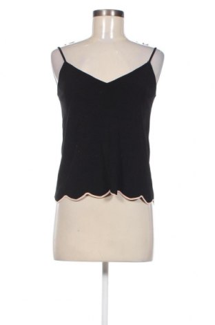 Γυναικείο αμάνικο μπλουζάκι Zara Knitwear, Μέγεθος S, Χρώμα Μαύρο, Τιμή 6,00 €