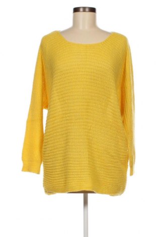 Γυναικείο πουλόβερ, Μέγεθος L, Χρώμα Κίτρινο, Τιμή 7,56 €