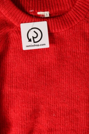 Дамски пуловер, Размер L, Цвят Червен, Цена 8,40 лв.