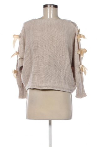 Дамски пуловер, Размер M, Цвят Бежов, Цена 10,15 лв.