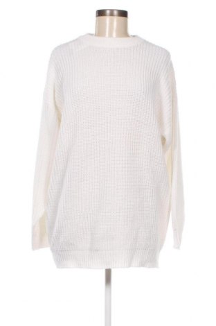 Дамски пуловер, Размер L, Цвят Бял, Цена 8,70 лв.