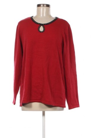 Дамски пуловер, Размер XL, Цвят Червен, Цена 35,85 лв.