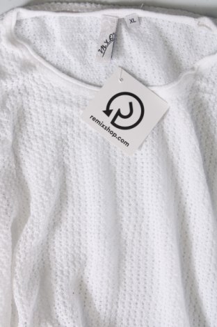 Дамски пуловер, Размер XL, Цвят Бял, Цена 4,35 лв.