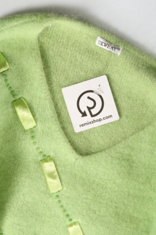 Дамски пуловер, Размер XS, Цвят Зелен, Цена 9,04 лв.
