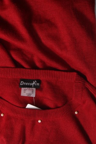 Γυναικείο πουλόβερ, Μέγεθος XL, Χρώμα Κόκκινο, Τιμή 9,69 €