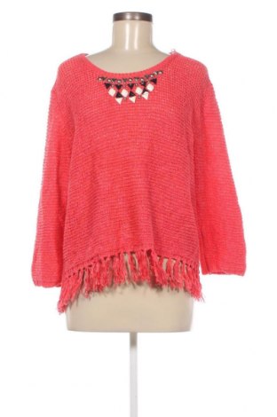 Дамски пуловер, Размер XL, Цвят Червен, Цена 16,53 лв.