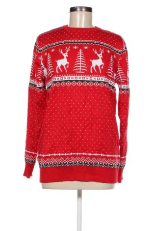 Дамски пуловер Abollria, Размер M, Цвят Червен, Цена 13,05 лв.