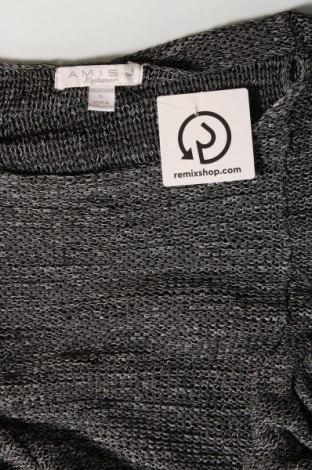 Дамски пуловер Amisu, Размер L, Цвят Черен, Цена 10,15 лв.