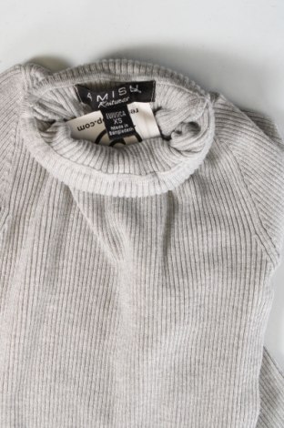 Дамски пуловер Amisu, Размер XS, Цвят Сив, Цена 15,84 лв.