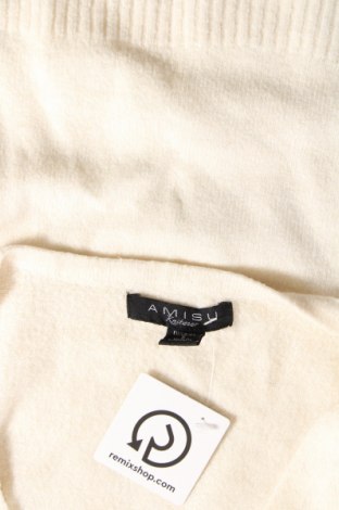 Дамски пуловер Amisu, Размер S, Цвят Екрю, Цена 19,53 лв.
