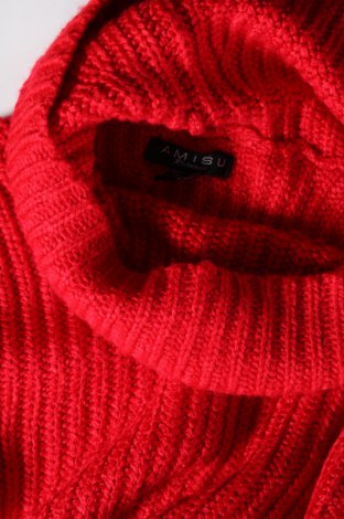 Pulover de femei Amisu, Mărime L, Culoare Roșu, Preț 42,93 Lei