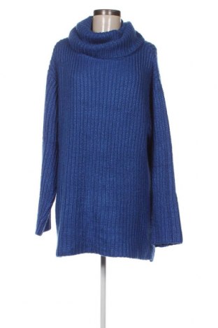 Дамски пуловер Amisu, Размер L, Цвят Син, Цена 7,25 лв.
