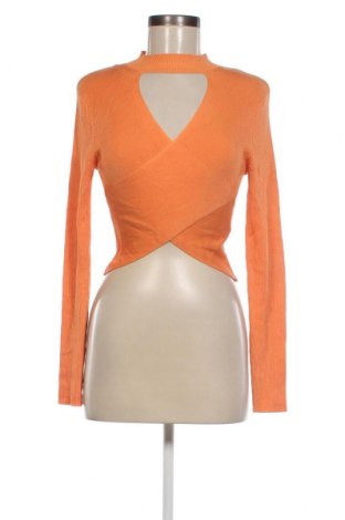 Дамски пуловер Amisu, Размер M, Цвят Оранжев, Цена 7,36 лв.