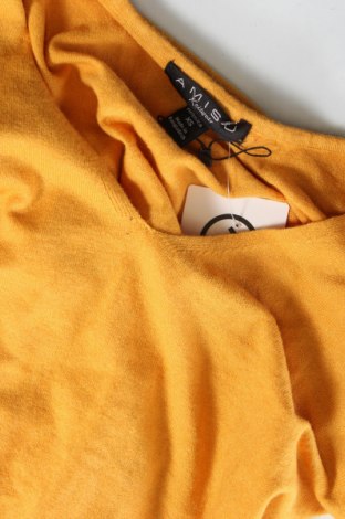 Γυναικείο πουλόβερ Amisu, Μέγεθος XS, Χρώμα Κίτρινο, Τιμή 8,01 €