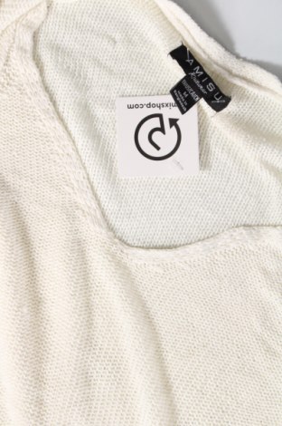 Γυναικείο πουλόβερ Amisu, Μέγεθος M, Χρώμα Λευκό, Τιμή 6,28 €
