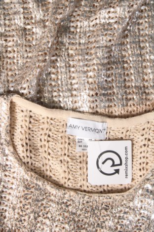 Γυναικείο πουλόβερ Amy Vermont, Μέγεθος XL, Χρώμα  Μπέζ, Τιμή 25,36 €