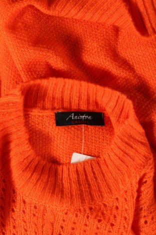 Дамски пуловер Aniston, Размер M, Цвят Оранжев, Цена 29,00 лв.
