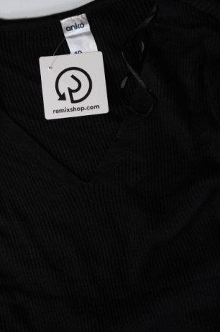 Дамски пуловер Anko, Размер M, Цвят Черен, Цена 10,15 лв.