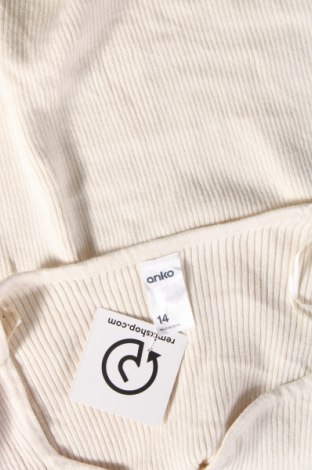Γυναικείο πουλόβερ Anko, Μέγεθος L, Χρώμα Εκρού, Τιμή 8,07 €