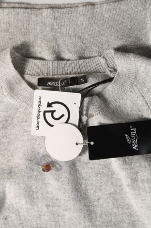 Γυναικείο πουλόβερ Assuili, Μέγεθος S, Χρώμα Γκρί, Τιμή 72,16 €