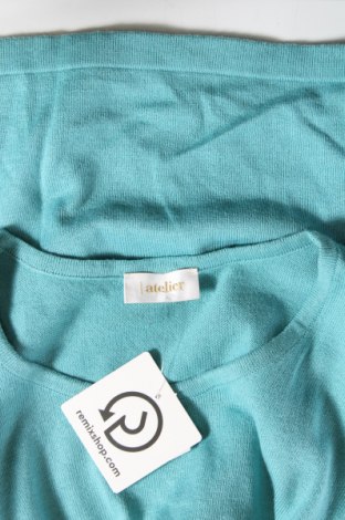 Дамски пуловер Atelier, Размер M, Цвят Син, Цена 8,70 лв.