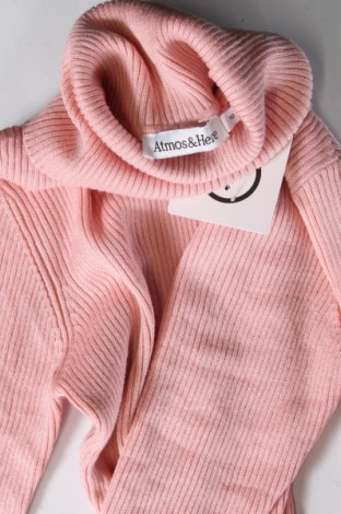 Дамски пуловер Atmos & Here, Размер M, Цвят Розов, Цена 14,35 лв.