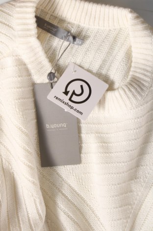 Γυναικείο πουλόβερ B.Young, Μέγεθος XL, Χρώμα Λευκό, Τιμή 11,91 €