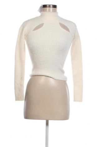 Γυναικείο πουλόβερ Bershka, Μέγεθος XS, Χρώμα Εκρού, Τιμή 10,67 €