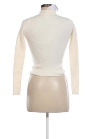 Дамски пуловер Bershka, Размер XS, Цвят Екрю, Цена 16,56 лв.